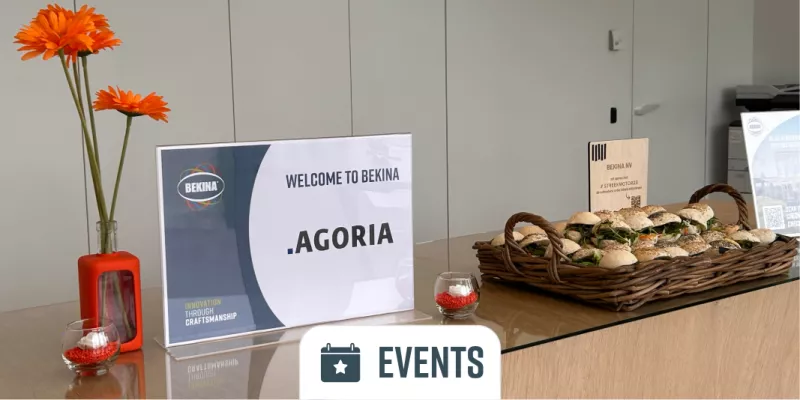 Welcome board Agoria at Bekina Indurub