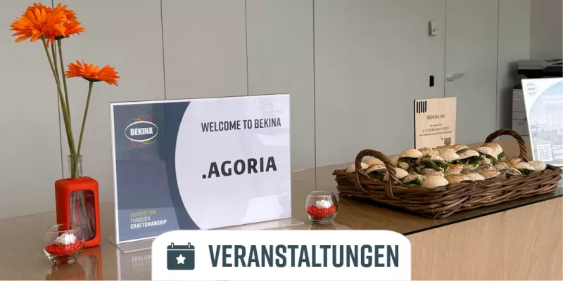 Welcome board Agoria at Bekina Indurub
